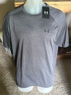 Under Armour Men’s Gray Heather Performance Short Sleeve Tee